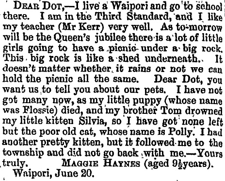 Otago Witness , Issue 1856, 8 July 1887, Page 34Courtesy of Papers Past