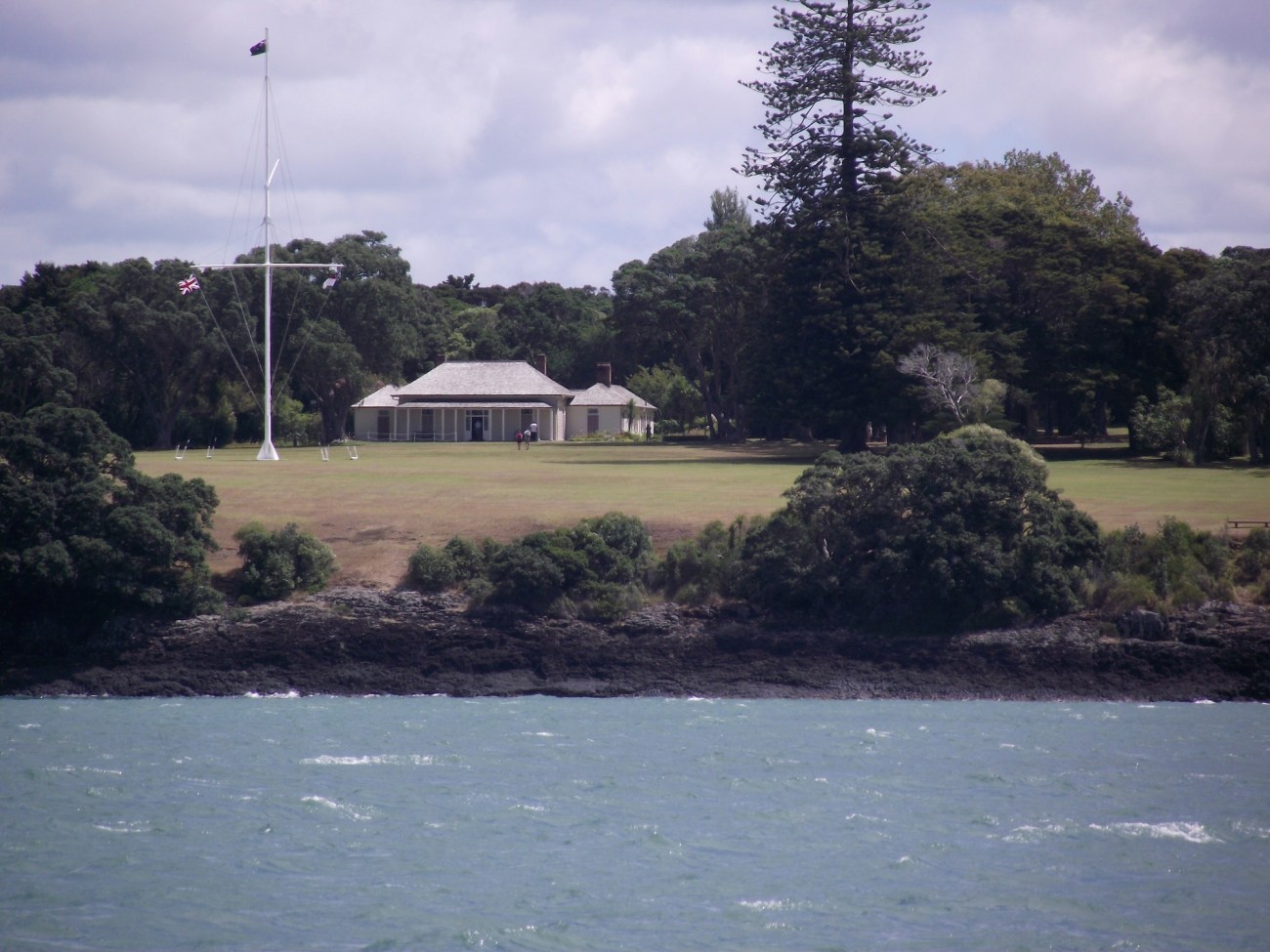 Waitangi Treaty Grounds - from the R. Tucker Thompson© Lemuel Lyes 2013