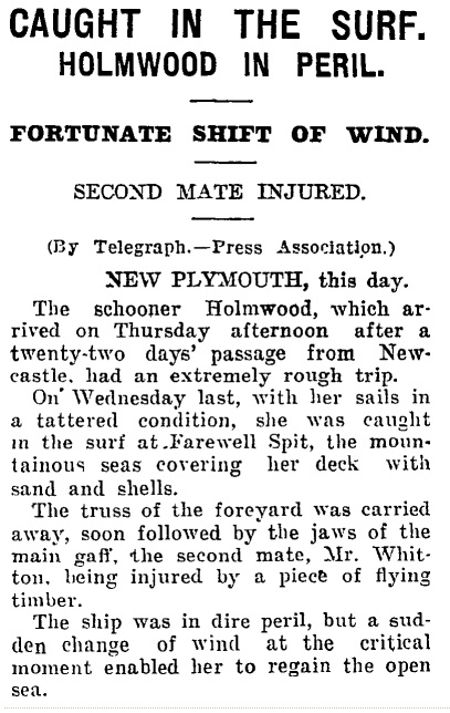 'Auckland Star' 3rd April 1926 Courtesy of Papers Past