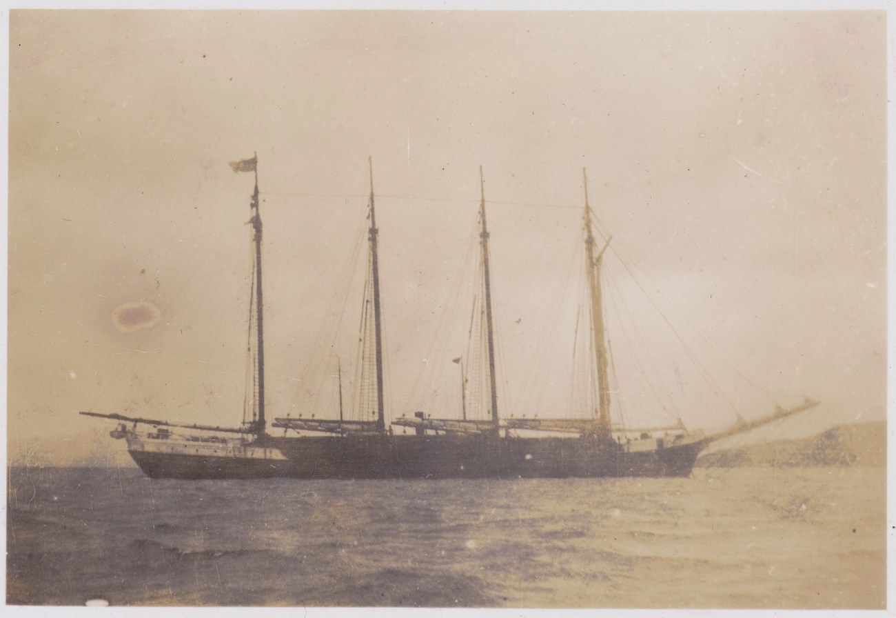 The Yankee Schooner 'Forest Home' New Zealand 1920's Lemuel Lyes Collection