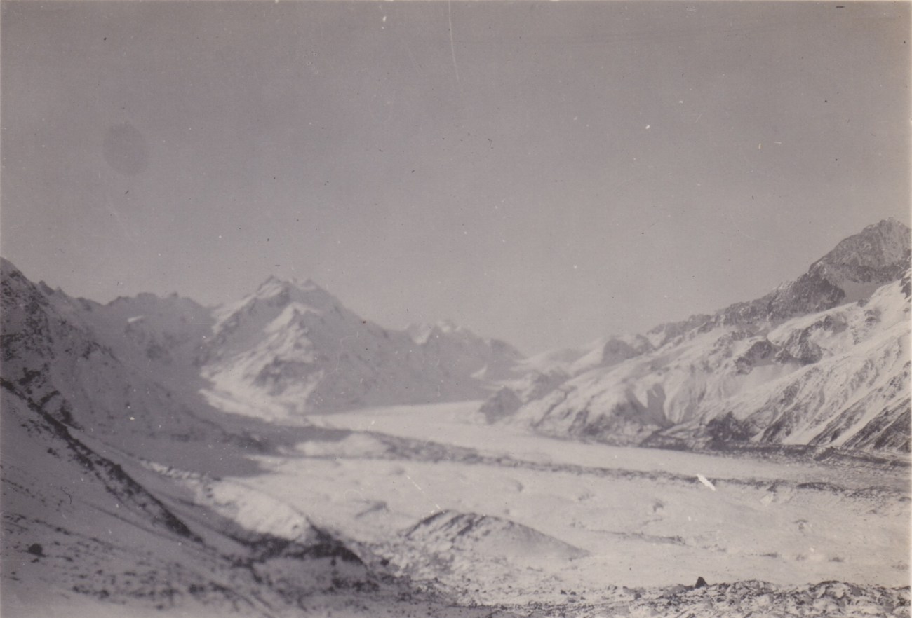 Aoraki/Mt. Cook and Tasman Glacier, 1933 Lemuel Lyes Collection