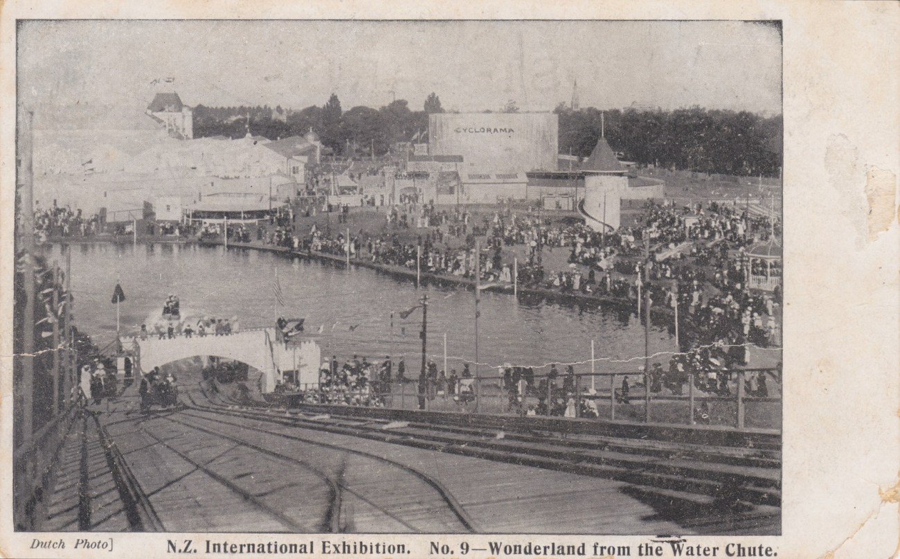 'Wonderland' from the Water Chute at the N.Z. International Exhibition, Christchurch 1906/7 Lemuel Lyes Collection